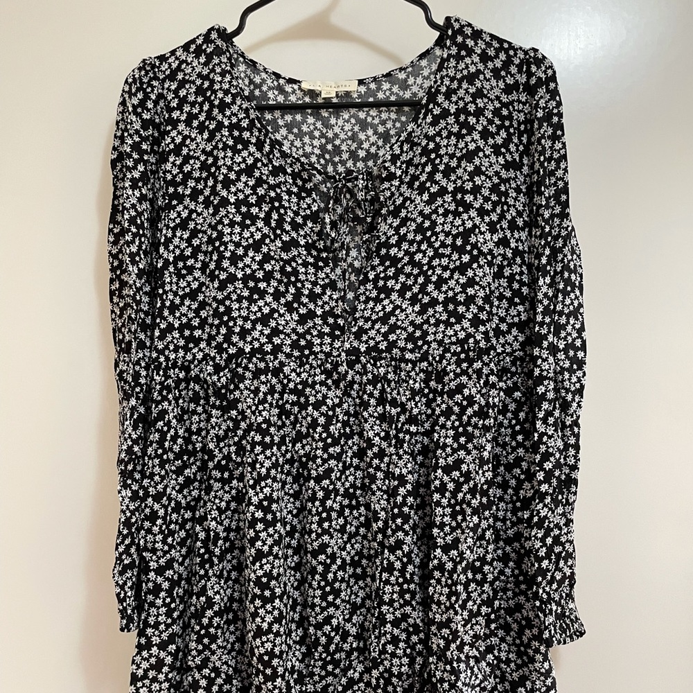 LA Hearts Peasant Dress - Never Worn
